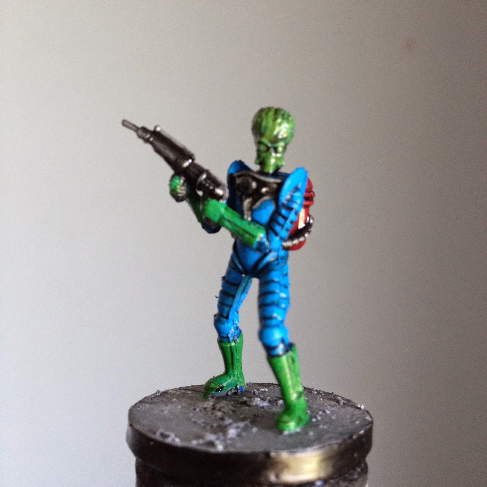 Nothing But Sixes Nothing But Martians A Mars Attacks! Painting