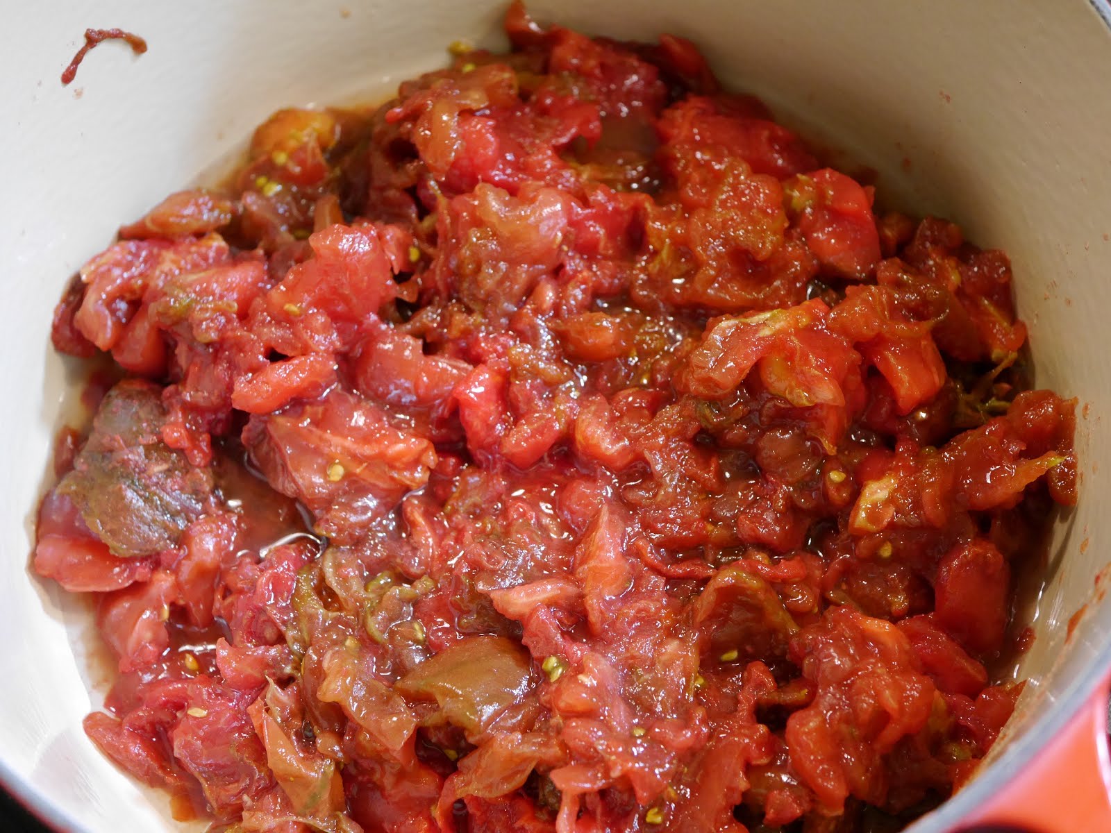 Foods For Long Life How To Can ThickCrushed Tomatoes From Your Garden