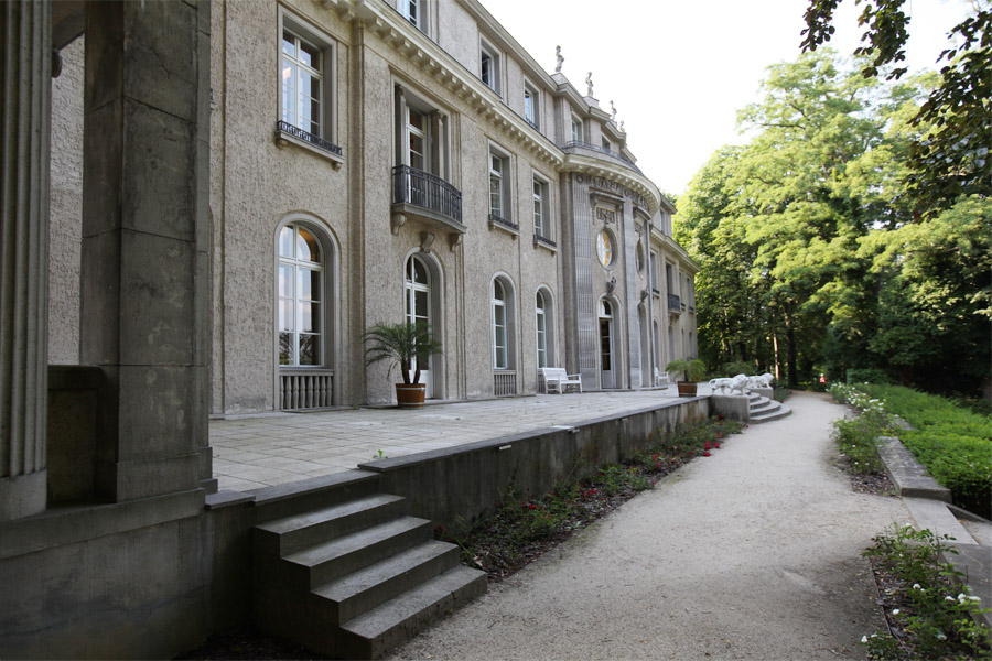 House of the wannsee conference elephant in berlin