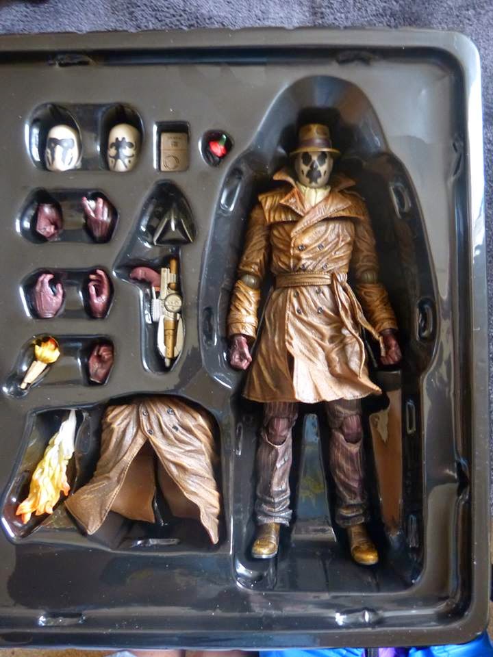 Angels and Summer Play Arts Kai Rorschach Review Watchmen