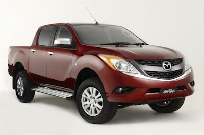 Mazda BT-50 pickup front side view