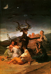 El castillo encantado (basado en El Aquelarre,  de Francisco de Goya y Lucien)