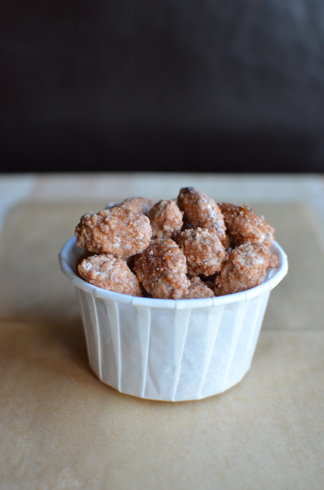 Playing with Flour Candied almonds