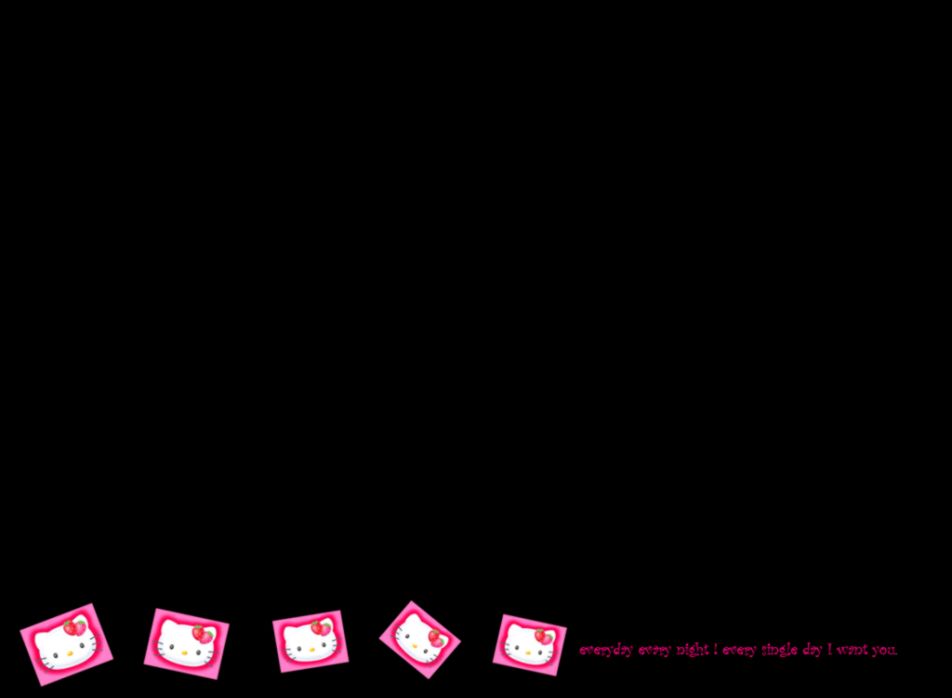 Hello Kitty Black Wallpapers and Background Hello Kitty Black Wallpapers and Background