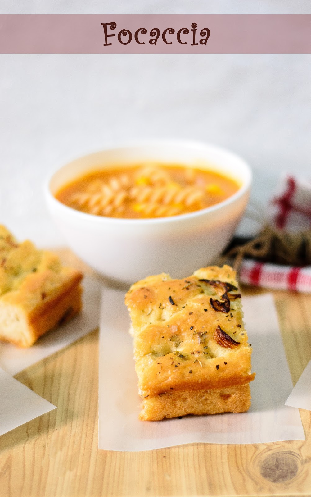 Vegetarian Tastebuds Onion And Garlic Focaccia