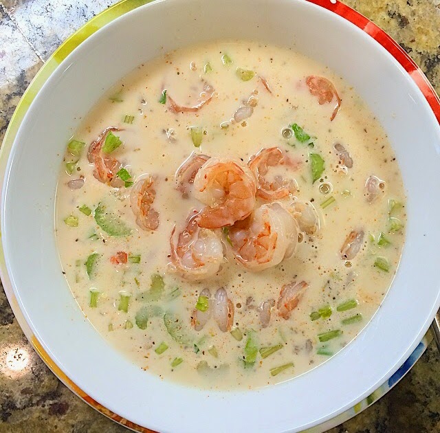 Carina Chews2 Quick & Easy Shrimp Bisque