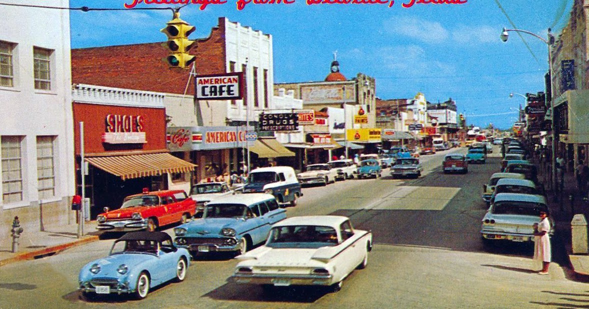 transpress nz cars in Beeville, Texas, early 1960s
