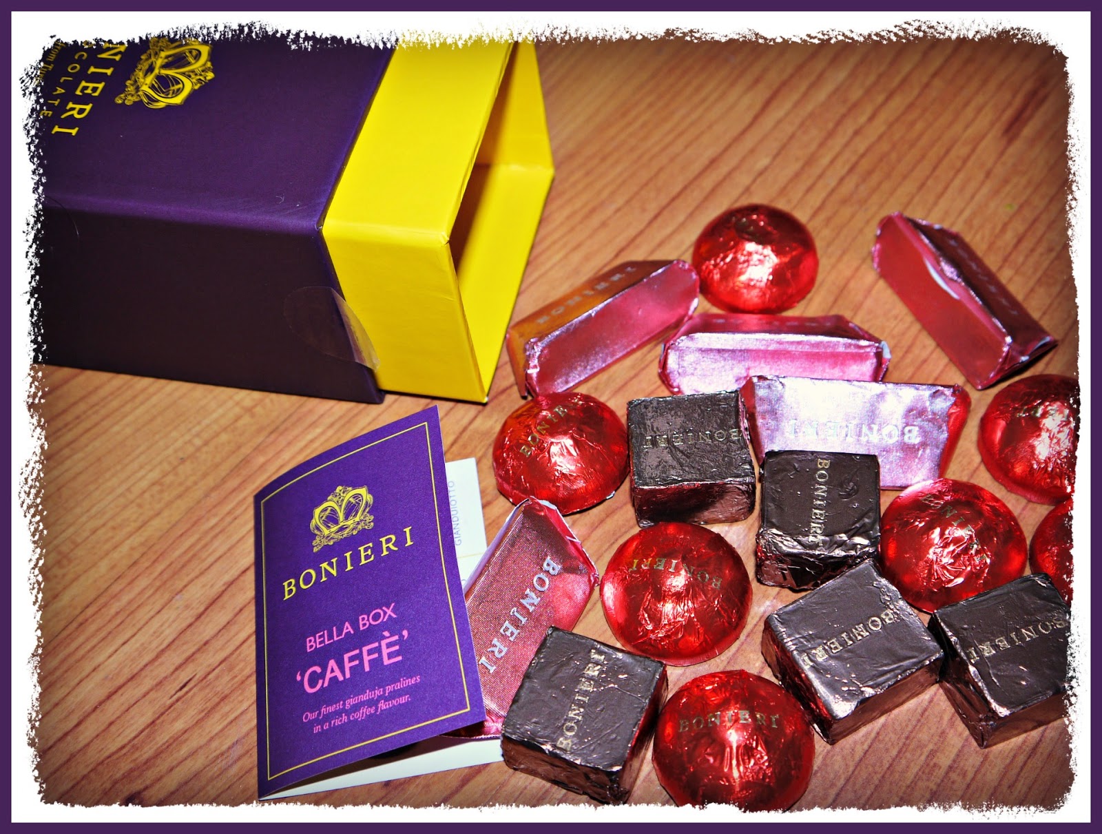 Inside the Wendy House Traditional Italian Chocolates from Bonieri