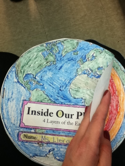 Little Miss Teacher: Earth's Layers