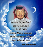 ISLAM IS PERFECT. BUT I AM NOT. SO IF I DID SOMETHING WRONG, DON'T BLAME ISLAM, BUT BLAME ME.