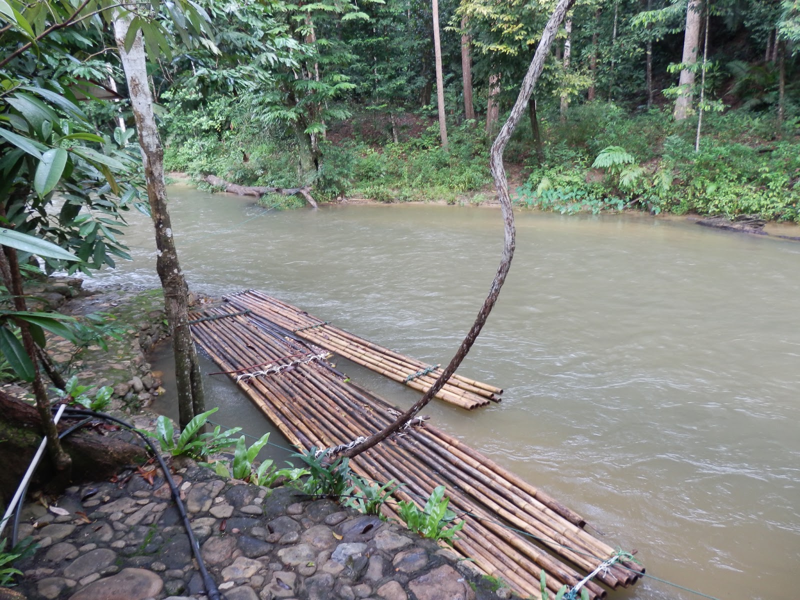 manlaksam....setalam batu seraup emas: Rumah tepi sungai