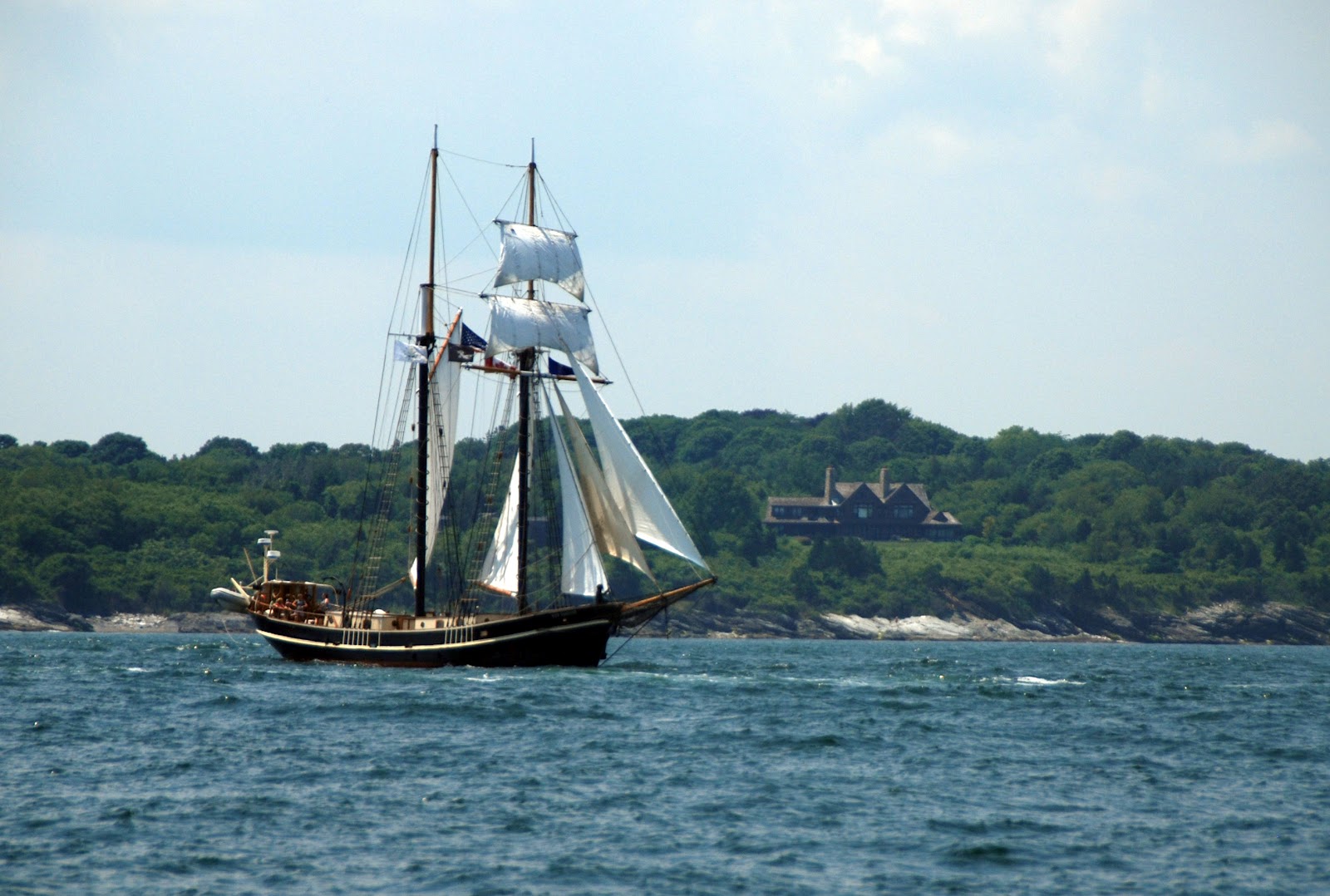 12 Meter Charters Sailing in Newport, RI Tall Ships® Parade of Sail
