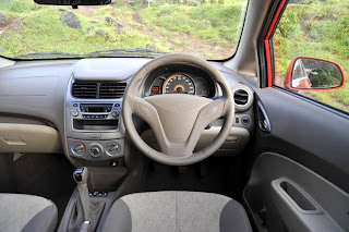 Chevrolet Sail U-VA interior and steering