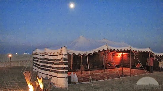 The white tent