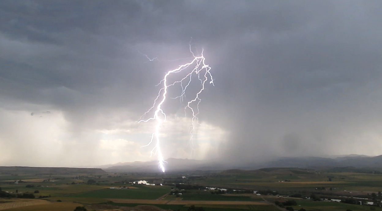 Idaho Storm Troopers beautiful electric lightning storm in marsing idaho