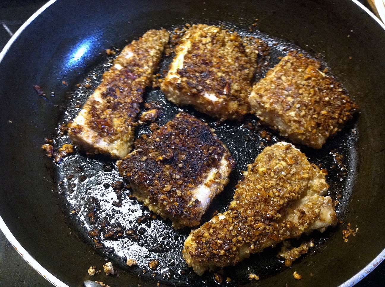 Good Clean Fun Pecan Crusted Mahi Mahi