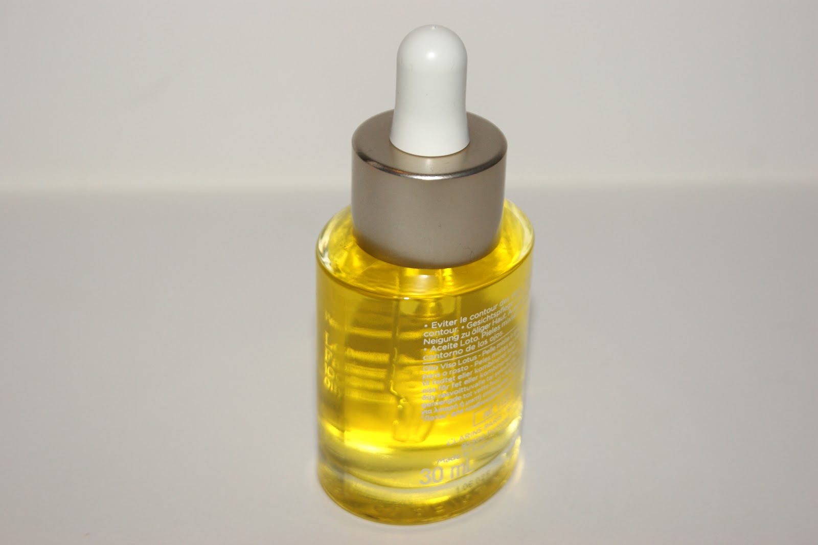 Clarins Lotus Face Treatment Oil Review The Sunday Girl