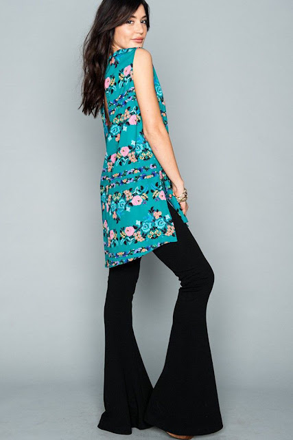 Bam Bam Bells in Black Solid Stretch by Show Me Your Mumu