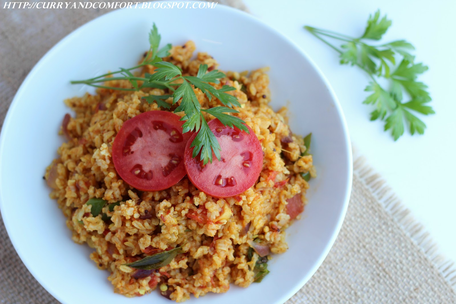 Kitchen Simmer Spicy Tomato Rice