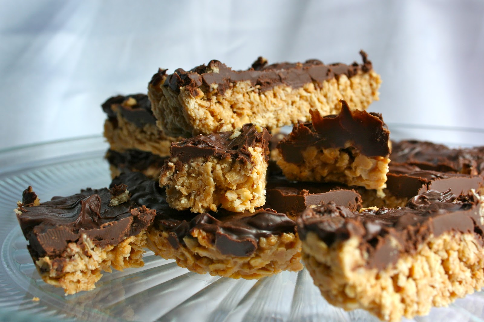 Redfly Creations Homemade Chocolate Dipped Granola Bars