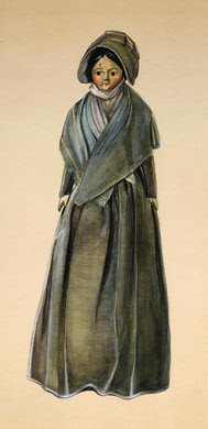 Quaker Doll in Plain Dress