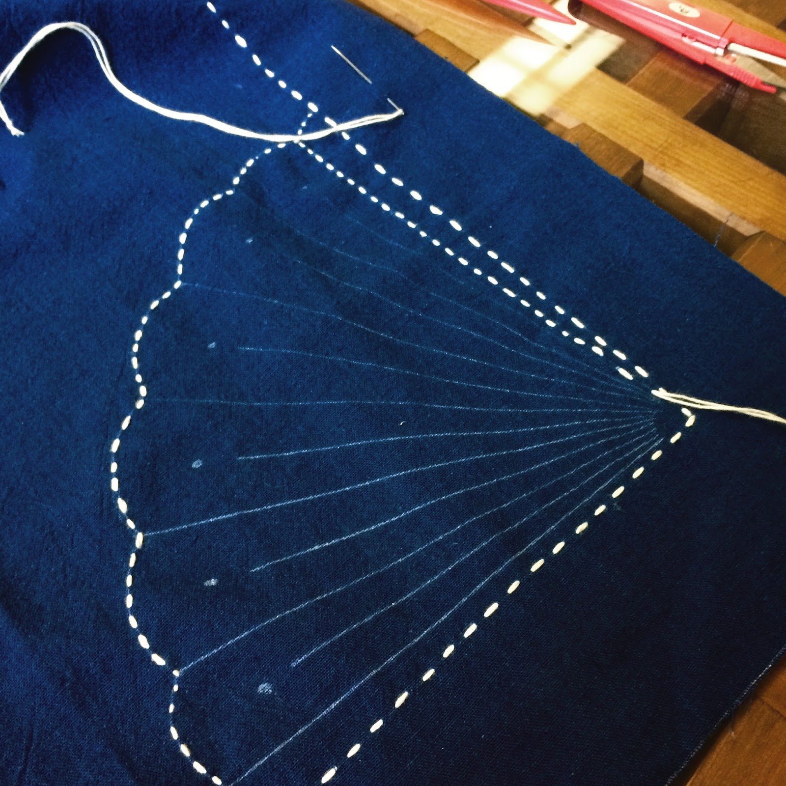 Beth Being Crafty Sashiko Embroidered Double Gauze Shirts