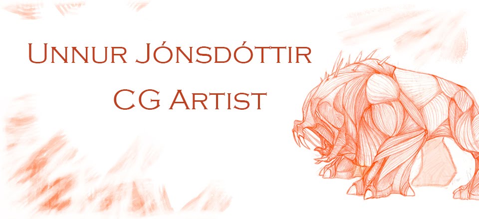 Unnur Jonsdottir  CG Artist