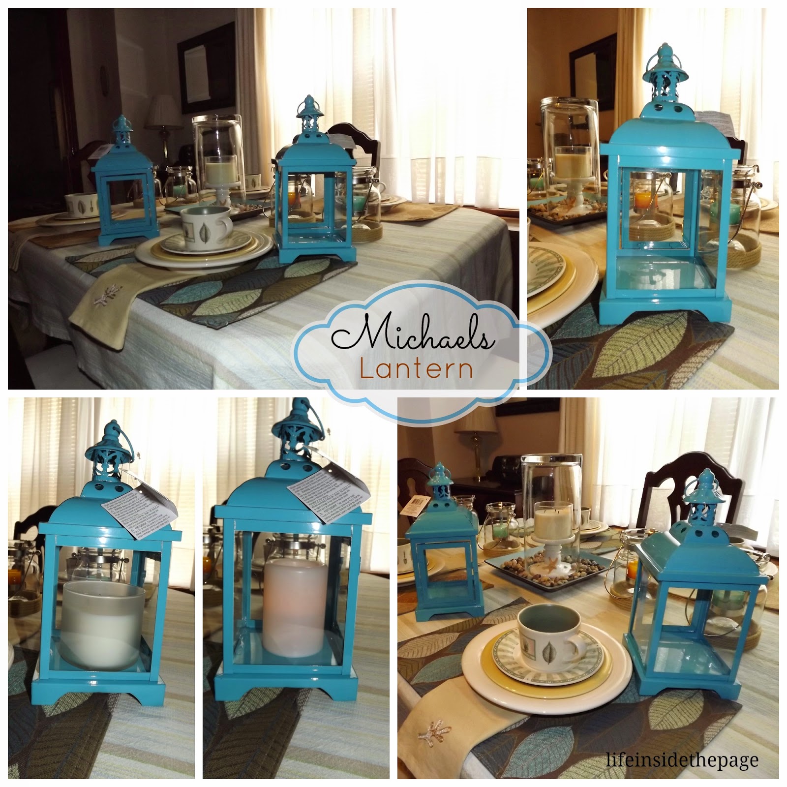 Life...Inside the Page Michaels Craft Store Summer Lantern