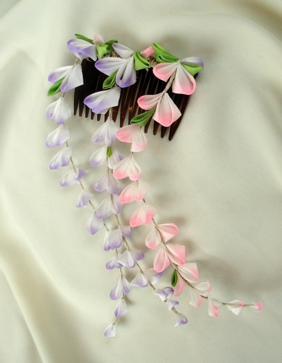 Sadie's Kanzashi Blog Wisteria