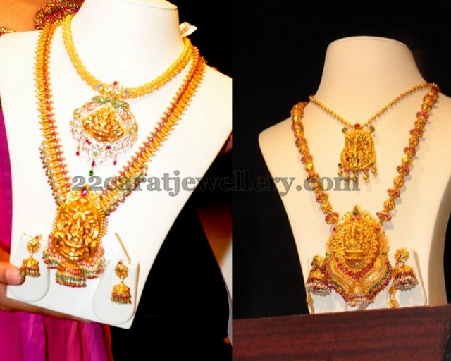 Jos Alukkas Traditional Temple Sets Jewellery Designs