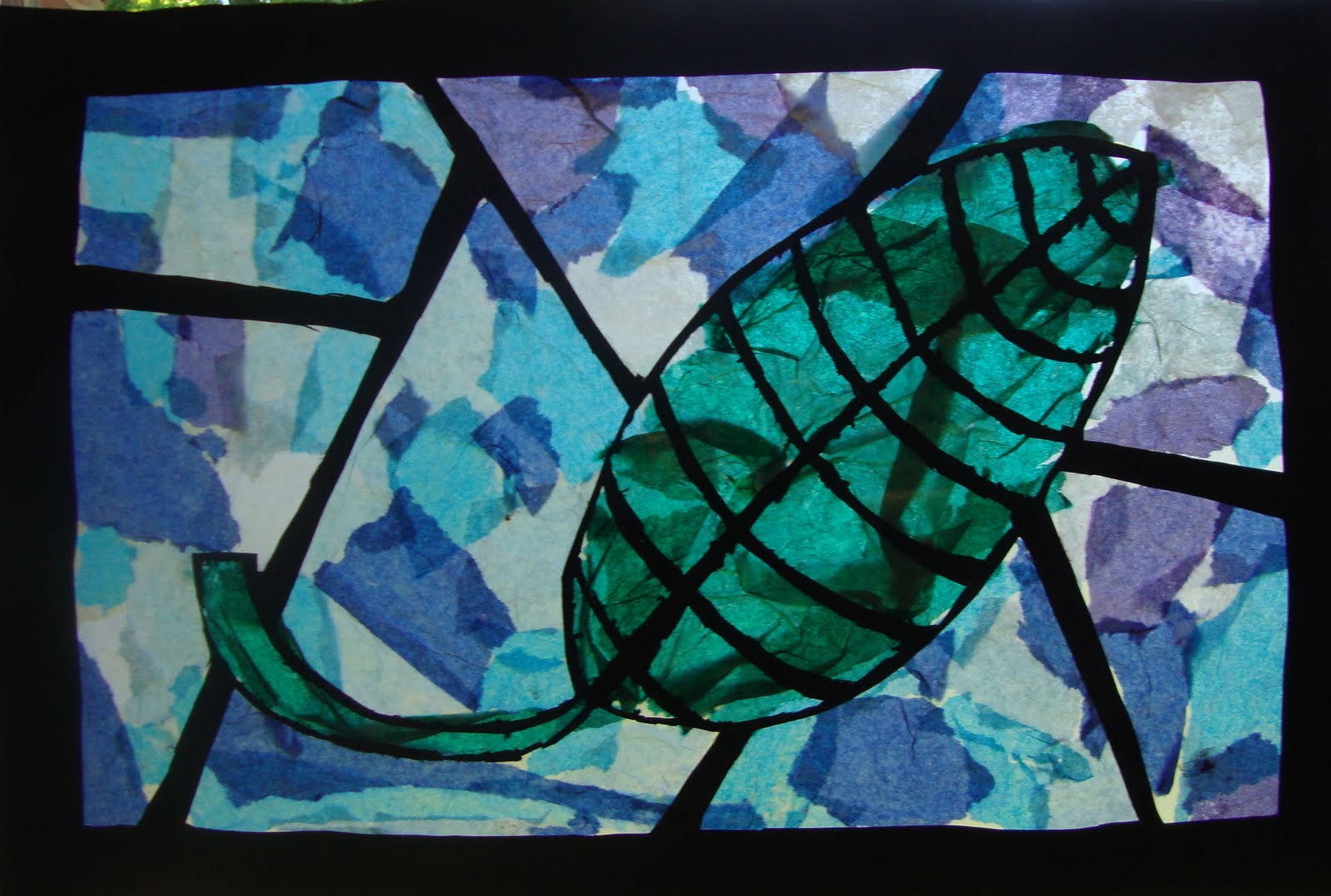 Art. Paper. Scissors. Glue! Stained Glass