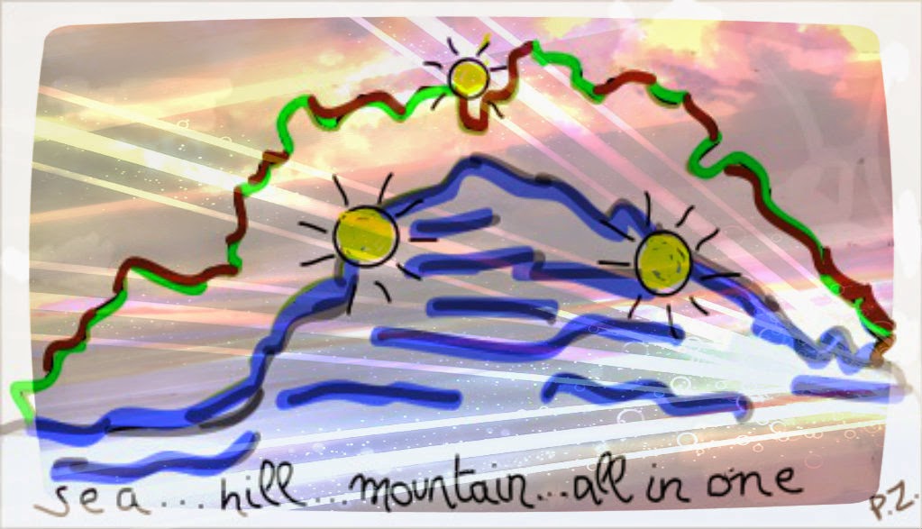 SEA...HILL...MOUNTAIN...ALL IN ONE!