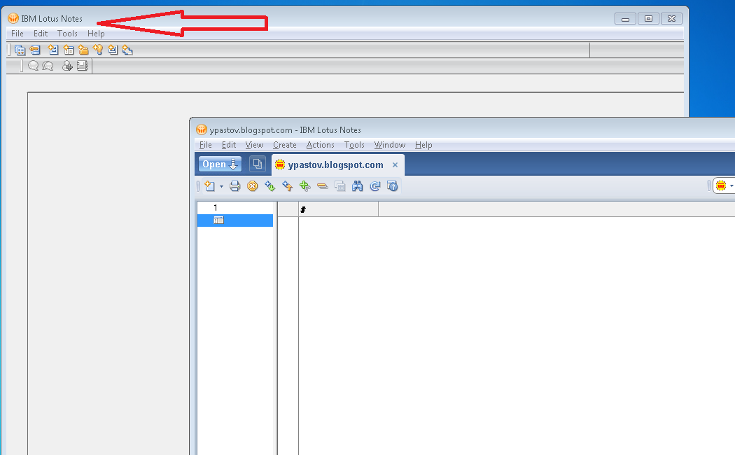 create view in lotus notes 8.5