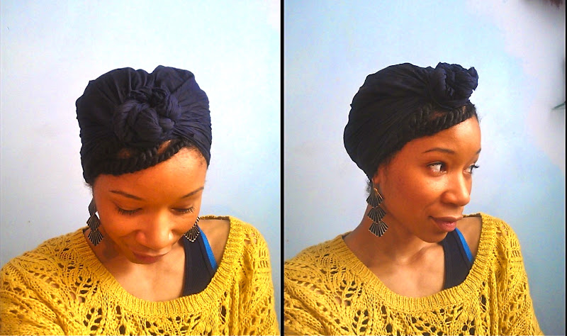 United Kinkdom Naturalhair Styling Flat Twist And Turban