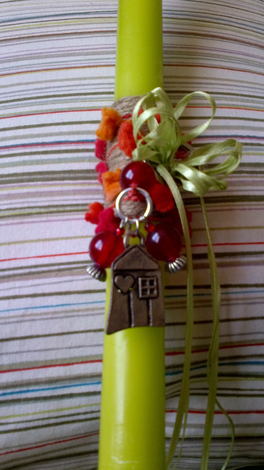 Greek Bookstore in Montreal Handmade Easter Candles