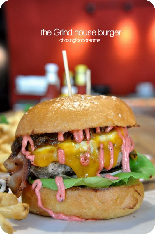 CHASING FOOD DREAMS The Grind Burger Bar Beautiful Burgers, Bangers