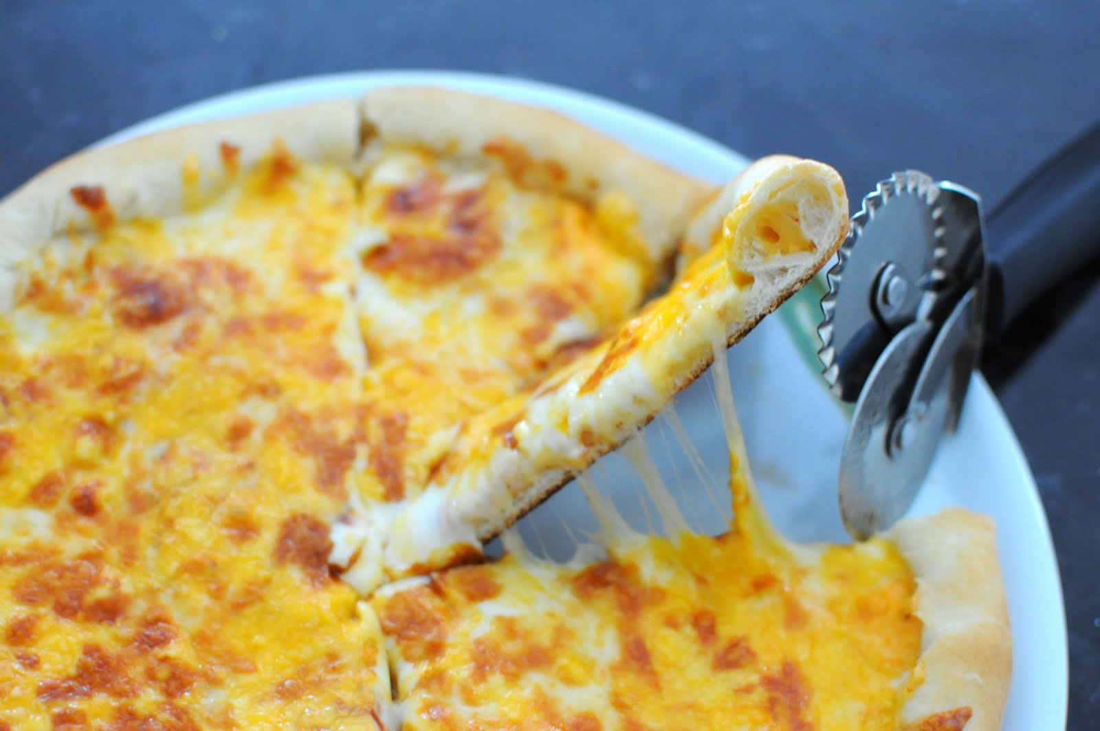 .. Sweet make me Smile .. crispy with cheese crust pizza