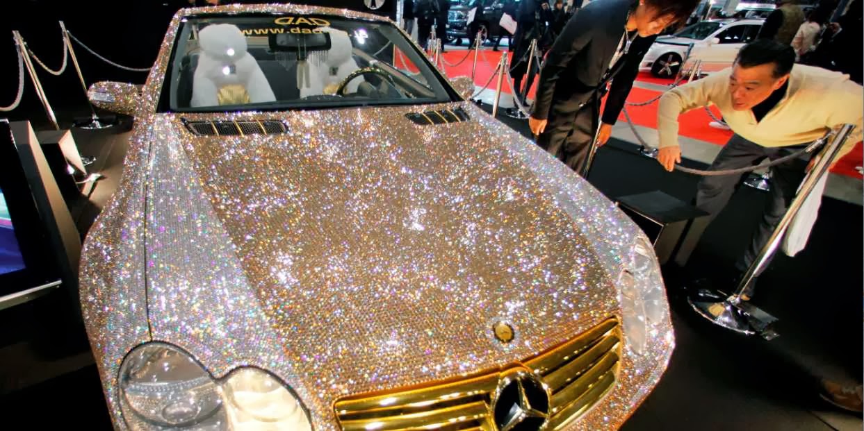 Diamond Covered Mercedes of Prince Al Waleed Bin Talal World's