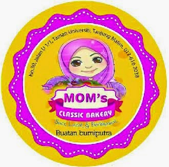 Logo Company    "MOM'S CLASSIC BAKERY"