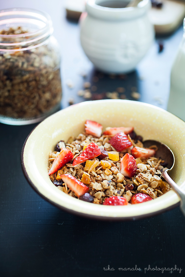 Power Granola Saturday Cooking with My Baby Girl Bella Bonito