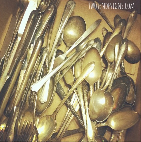 Two Ten Designs - How I Saved Tarnished Silverware