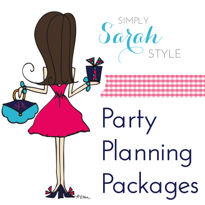 Party Planning Packages Simply Sarah Style
