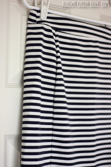 love this navy and white strip skirt from Stitch Fix love this navy and white strip skirt from Stitch Fix