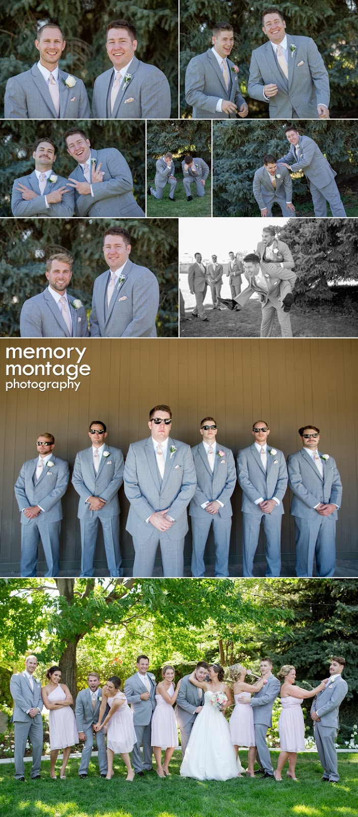 memory montage photography BLOG Yakima Summer Wedding at Cascade