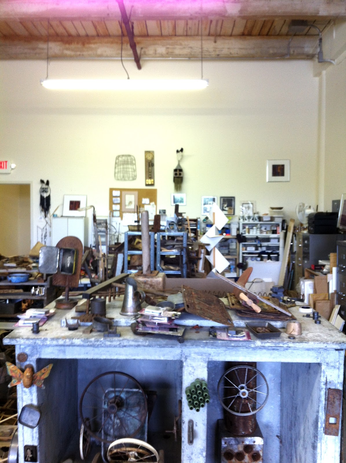 Lucille's a glimpse into Mildred Johnson's studio