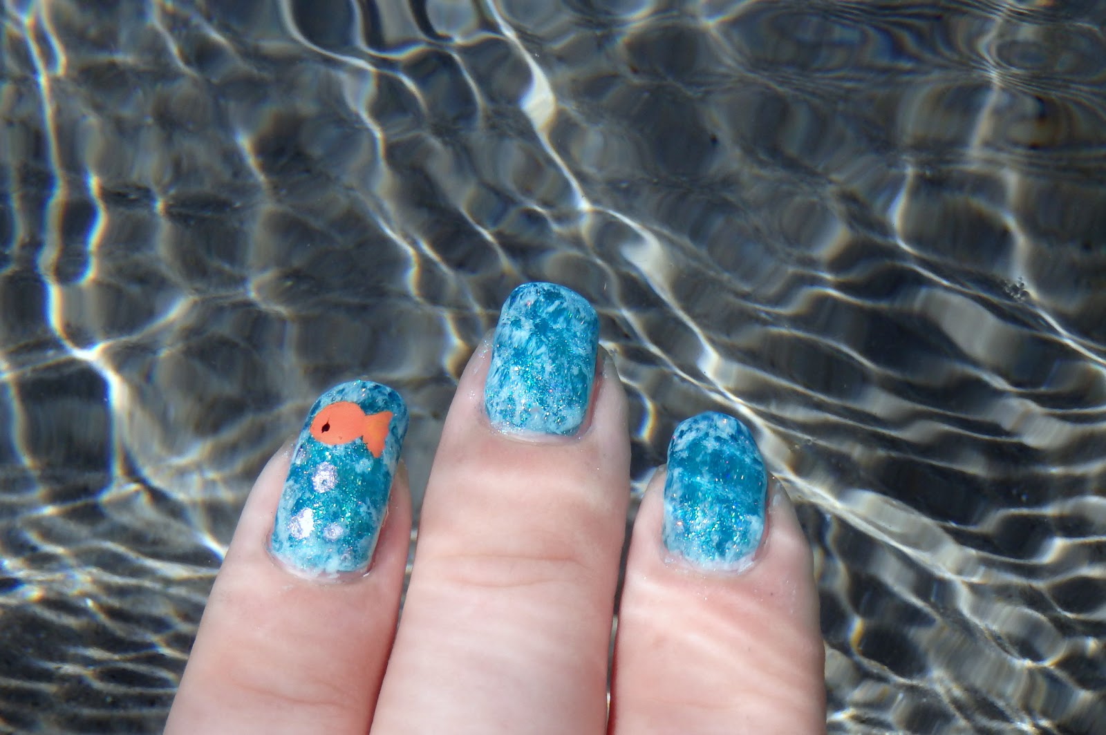 Quixii's Nails: 06/03/13 - Sea Water