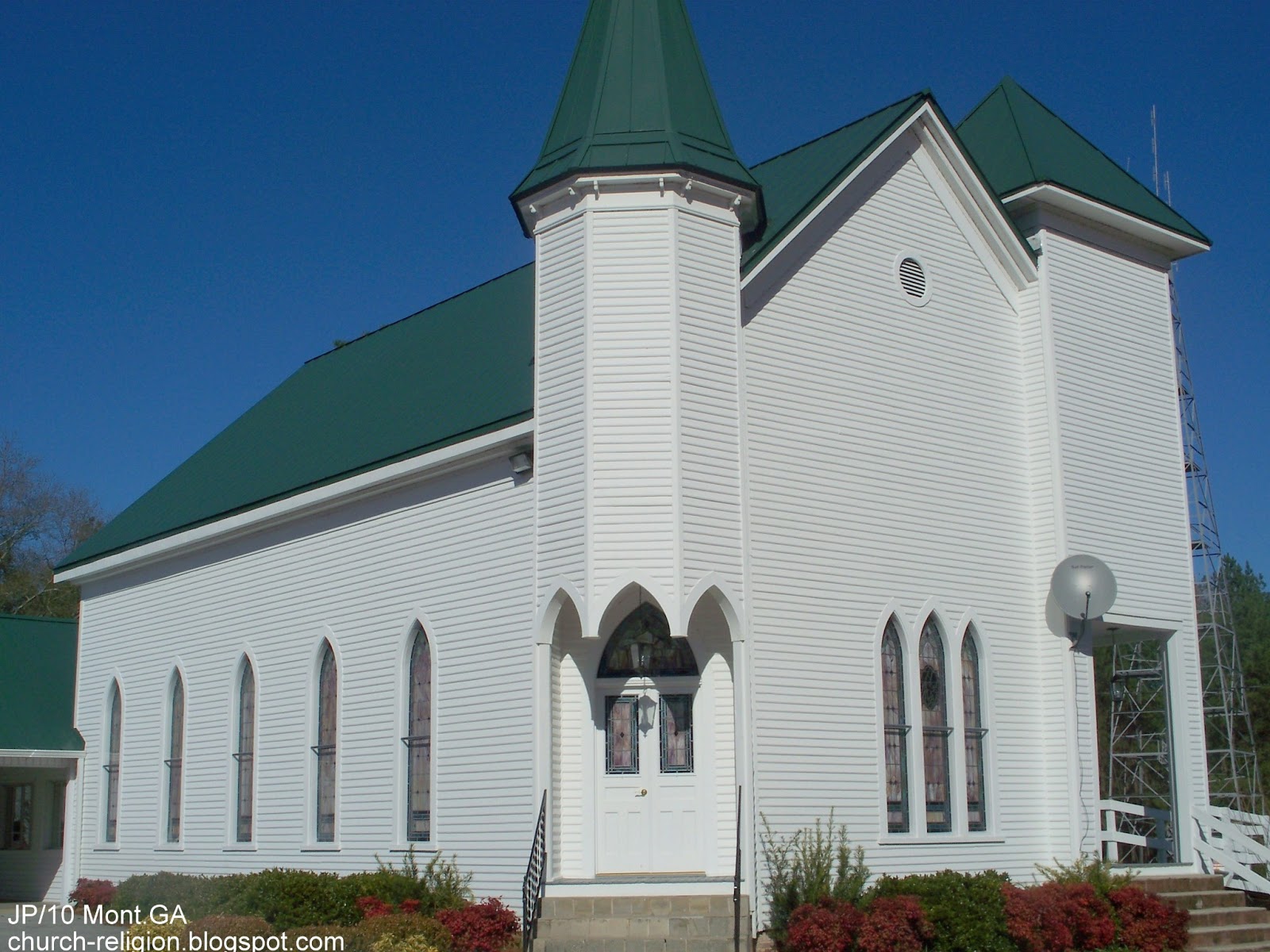 GA. FL. AL. CHURCH First Baptist Catholic Methodist Presbyterian