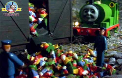 Sodor Thomas the tank engine Percy the train and the haunted spooky mine ghostly garden trick gnomes.jpg