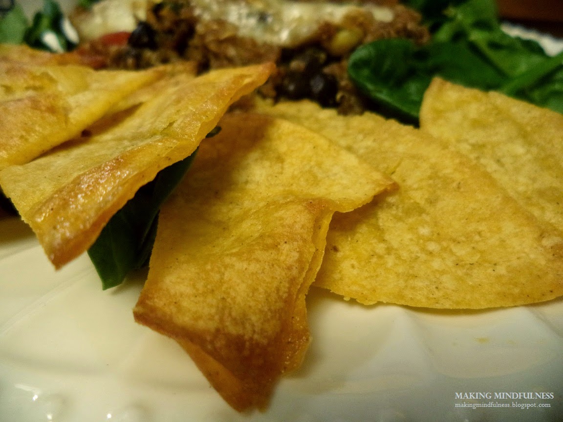 Making Mindfulness Black Bean Spinach Quinoa Bake (+ Pico de Gallo