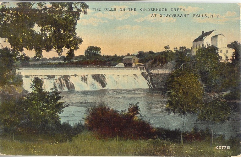 Old Pictures of Columbia County NY The Falls on the Kinderhook Creek
